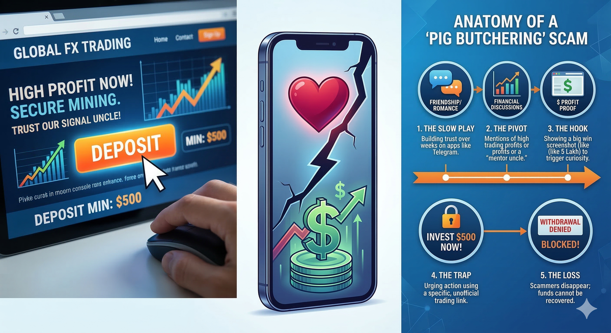 "Riya" and the 5-Lakh Screenshot: Anatomy of the $200Cr Romance Scam That Almost Got Me